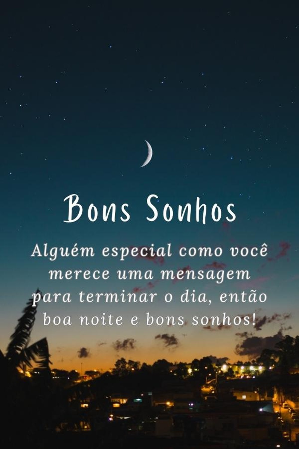 Mensagem de boa noite para WhatsApp grátis: veja com imagens bonitas