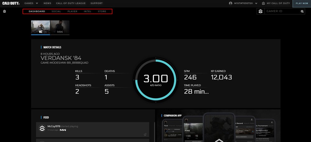 Call of Duty Warzone stats: como ver horas jogadas, abates, mortes e mais