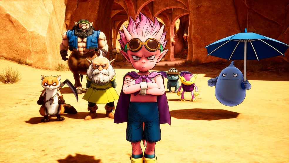 Sand Land é obra criada por Akira Toriyama — Foto: Divulgação/Bandai Namco