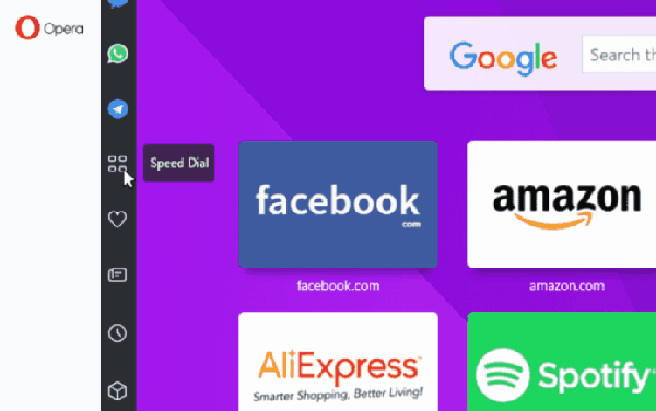Opera muda visual e integra WhatsApp, Facebook Messenger e Telegram