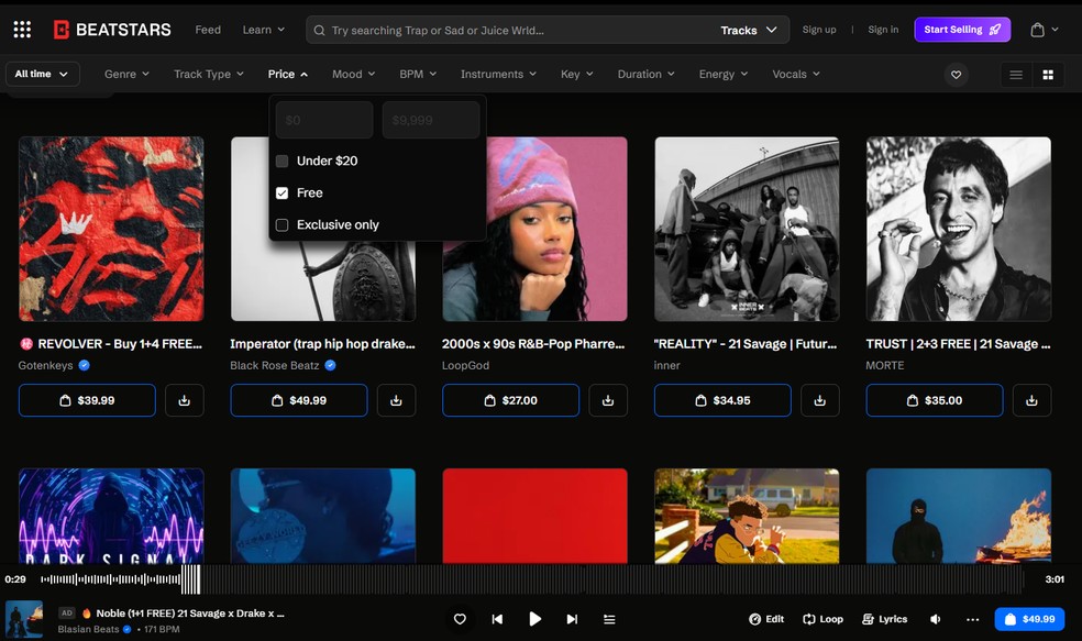  Reprodução/BeatStars
