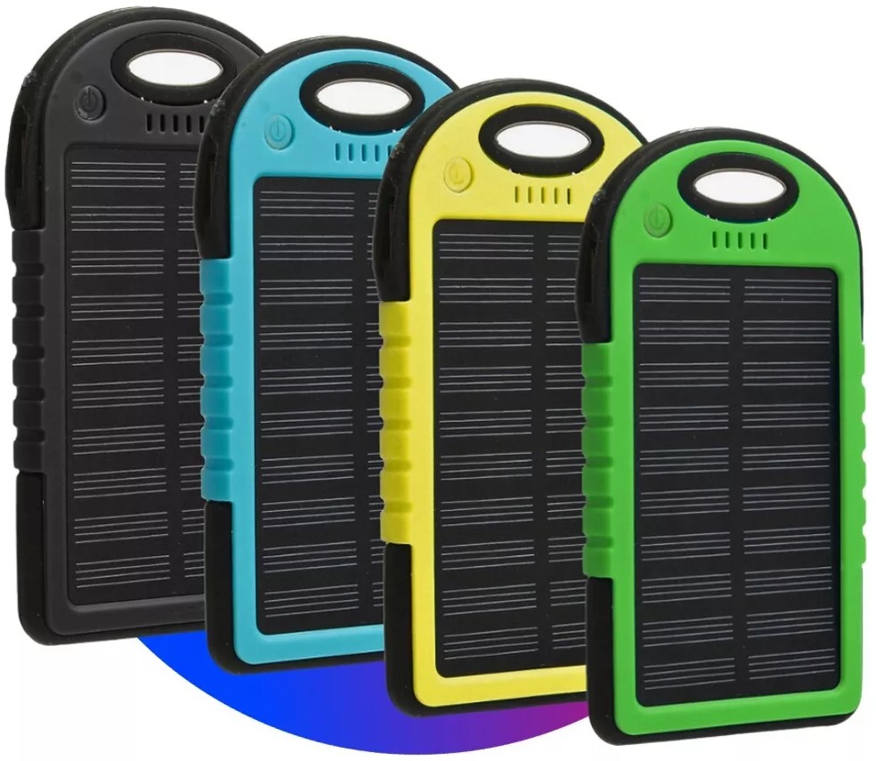 Carregador portátil solar é opção para quedas de energia diurnas — Foto: Reprodução/Mercado Livre