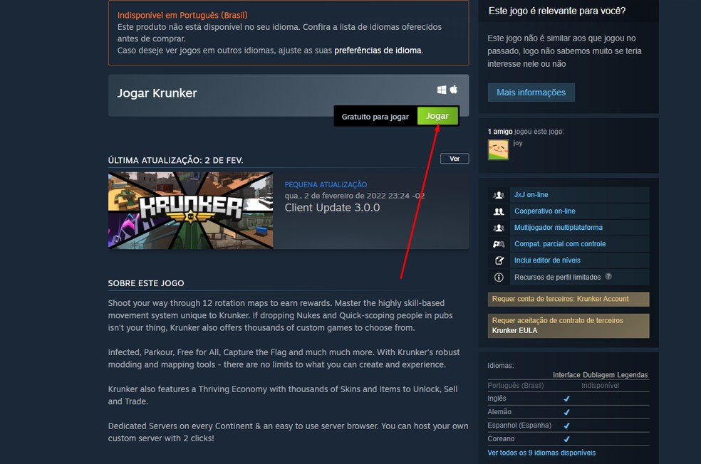 Krunker on Steam