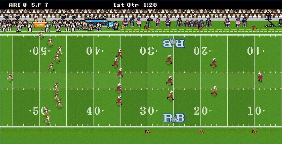 Retro Bowl combina Madden NFL e Football Manager — Foto: Reprodução/Róbson Martins