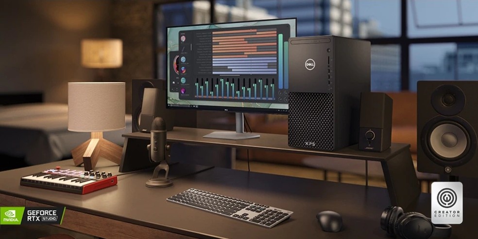 Desktops tendem a ser mais adequados para produtividade avançada — Foto: Divulgação/Dell