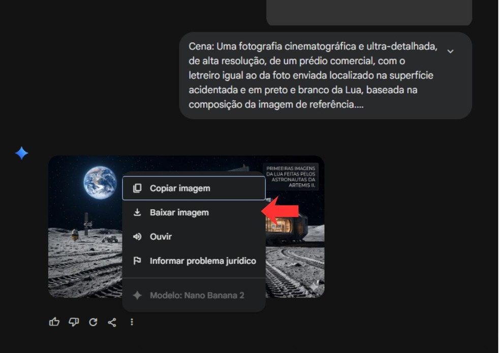  Reprodução/Gemini por Késya Holanda