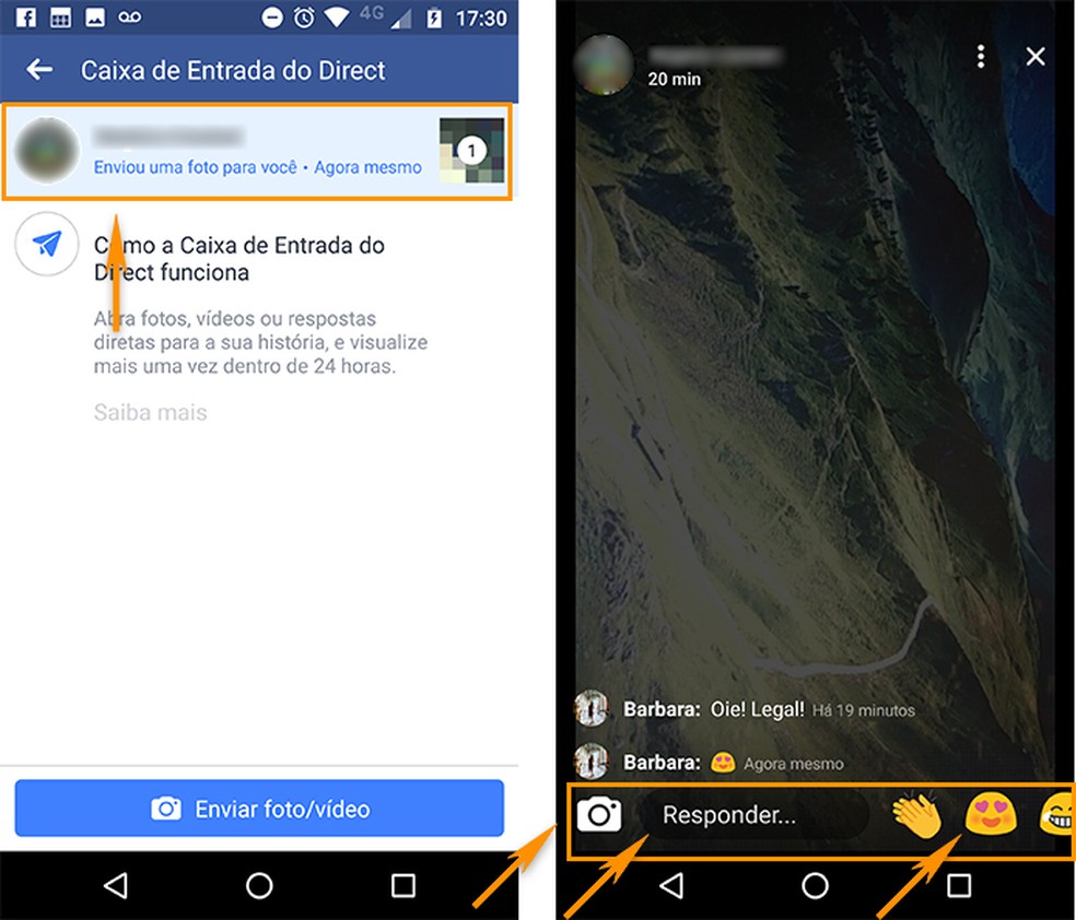 Como saber quem visualizou suas histórias no Facebook Messenger Day