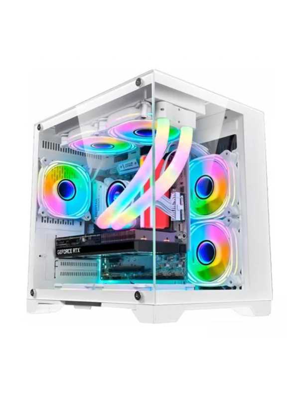 PC gamer branco com RTX 3060