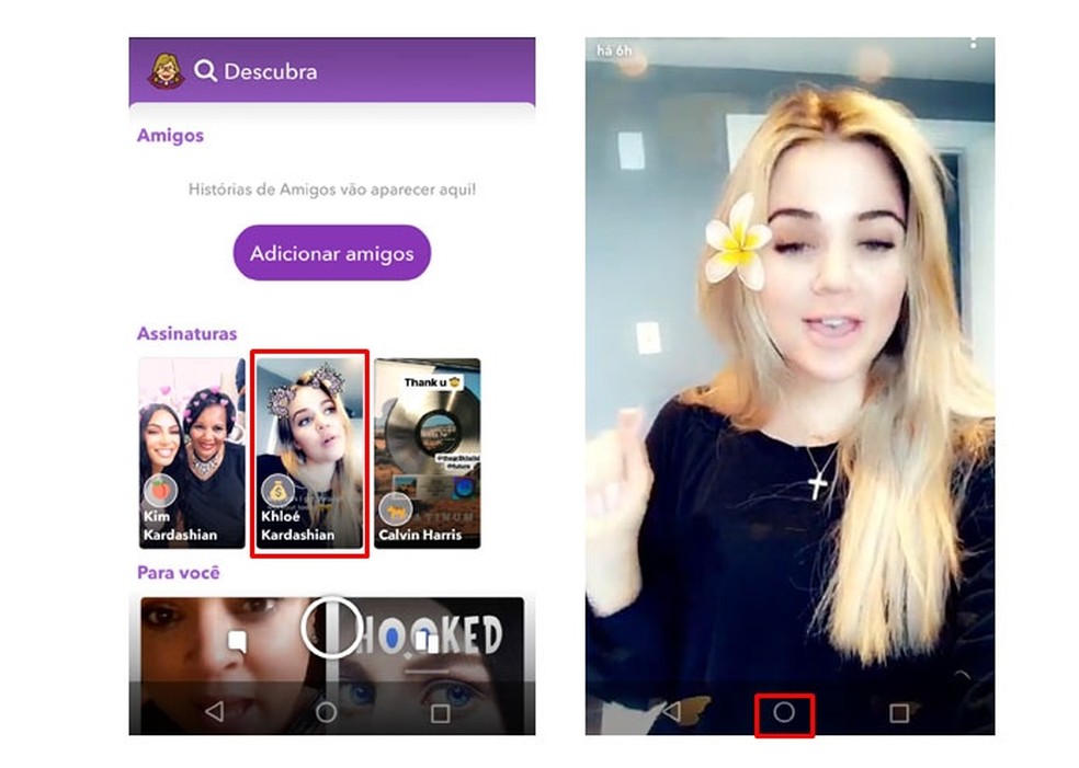 Como fazer print no Snapchat sem ser pego com o Google Assistente