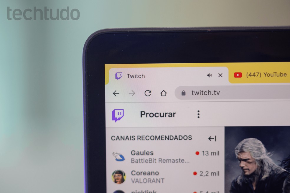 Tudo sobre streaming (na imagem: Twitch) — Foto: Mariana Saguias/TechTudo