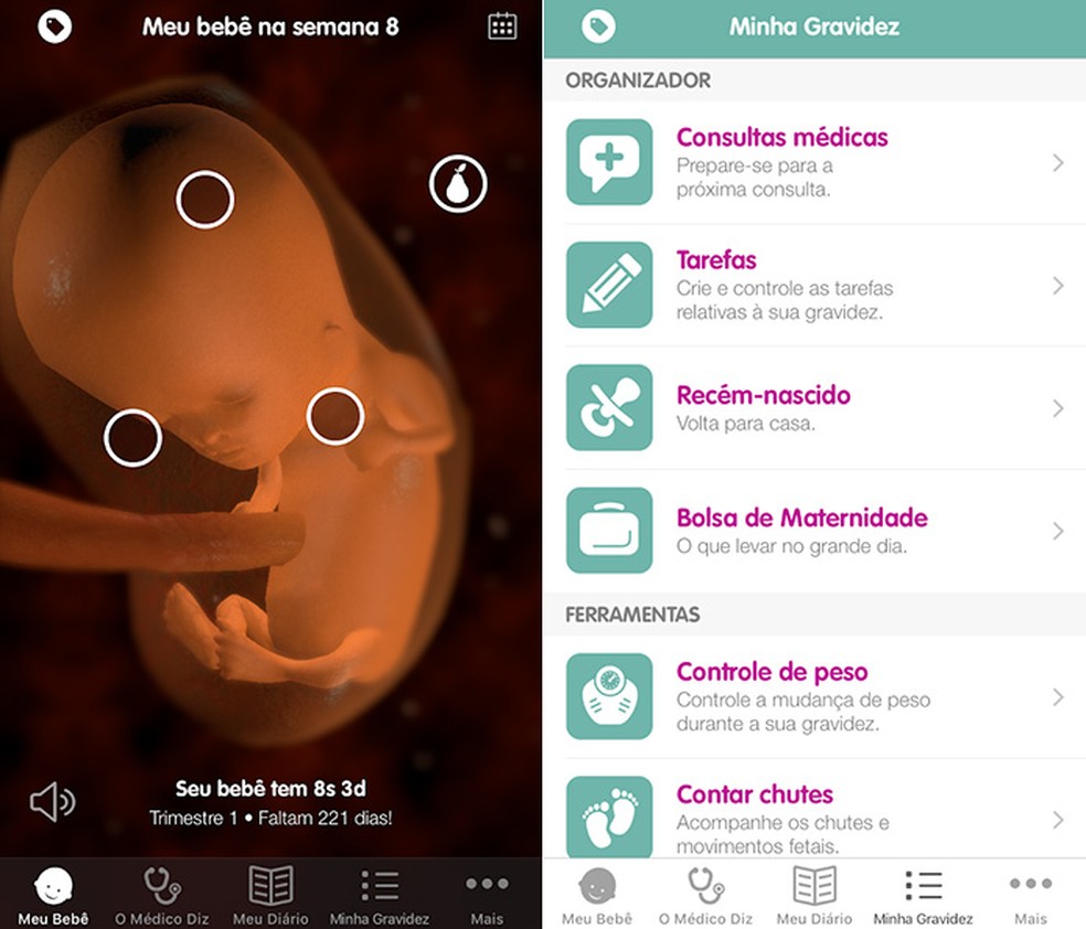 Download do APK de Bebé e Mãe 3D - Gravidez para Android