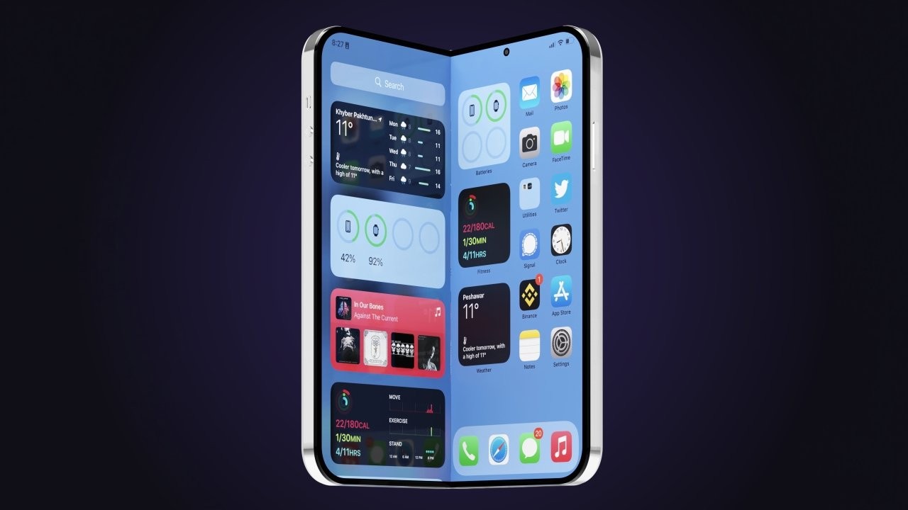 iPhone dobrável? Rumores mostram duas telas e câmera frontal escondida; veja