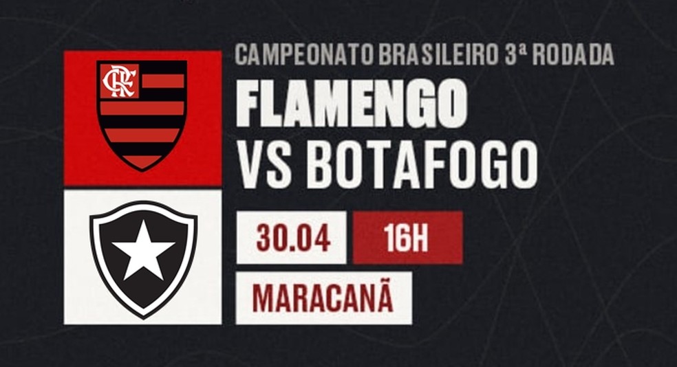 Brasileirão 2023: Onde assistir a Botafogo x Flamengo ao vivo na TV e  online · Notícias da TV