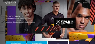 FIFA 21: como resgatar pacotes grátis no  Prime Gaming
