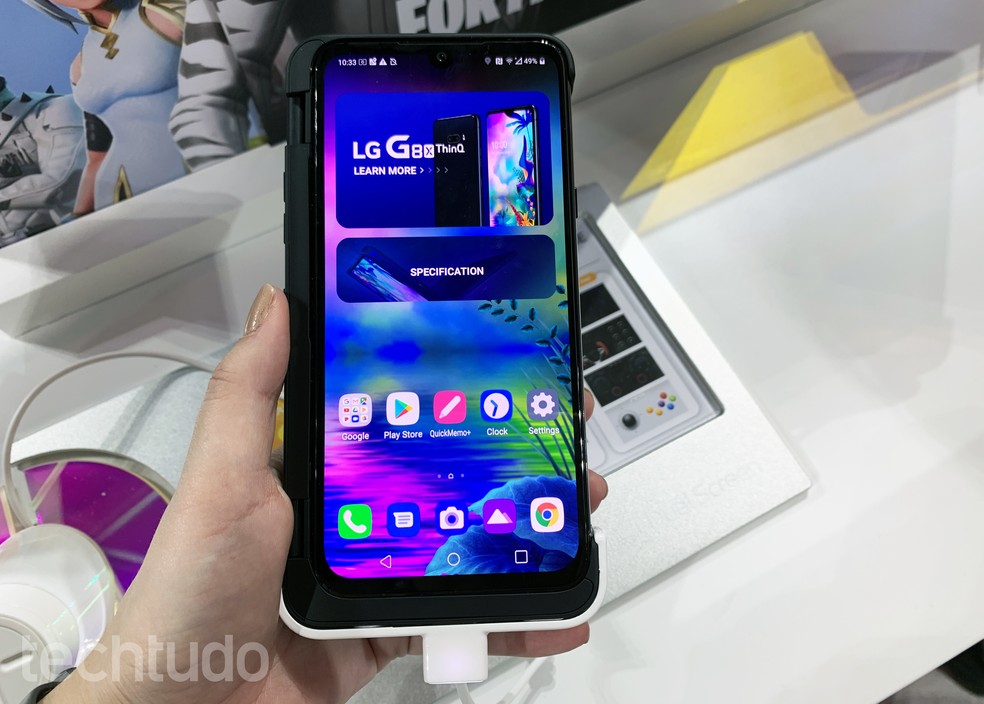 Testamos o LG G8X ThinQ, celular com duas telas e ficha técnica