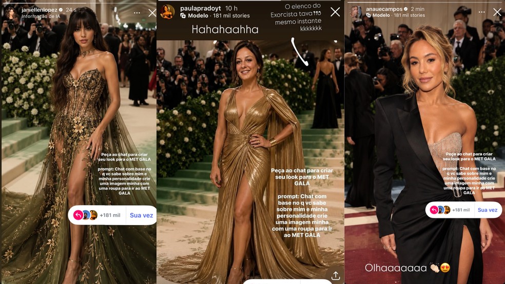  @janiellenlopez @paulapradoyt @anauecampos / Arte: TechTudo
