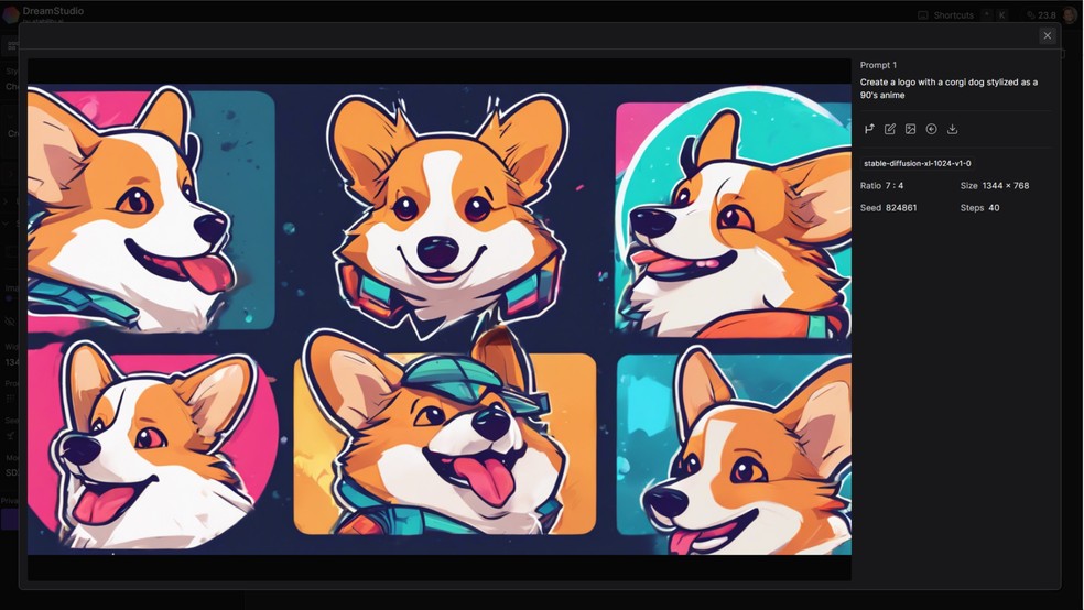  Reprodução/DreamStudio (Stability AI)