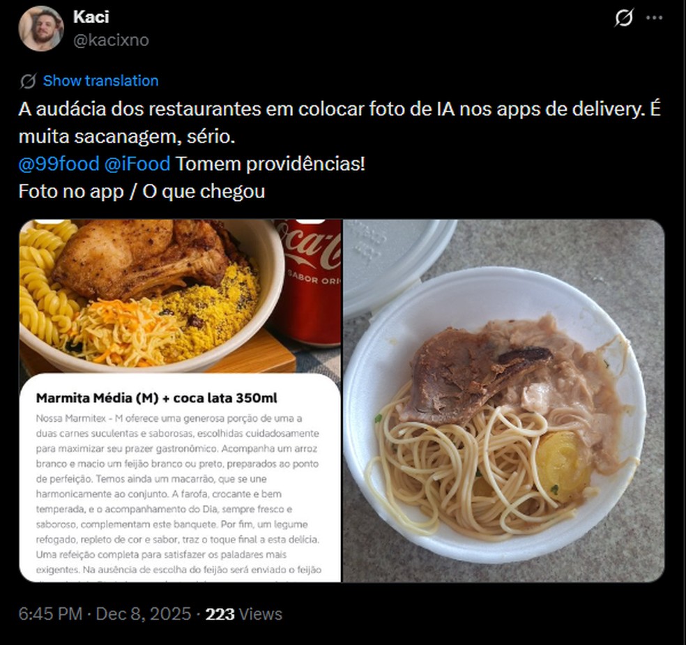  Reprodução / X