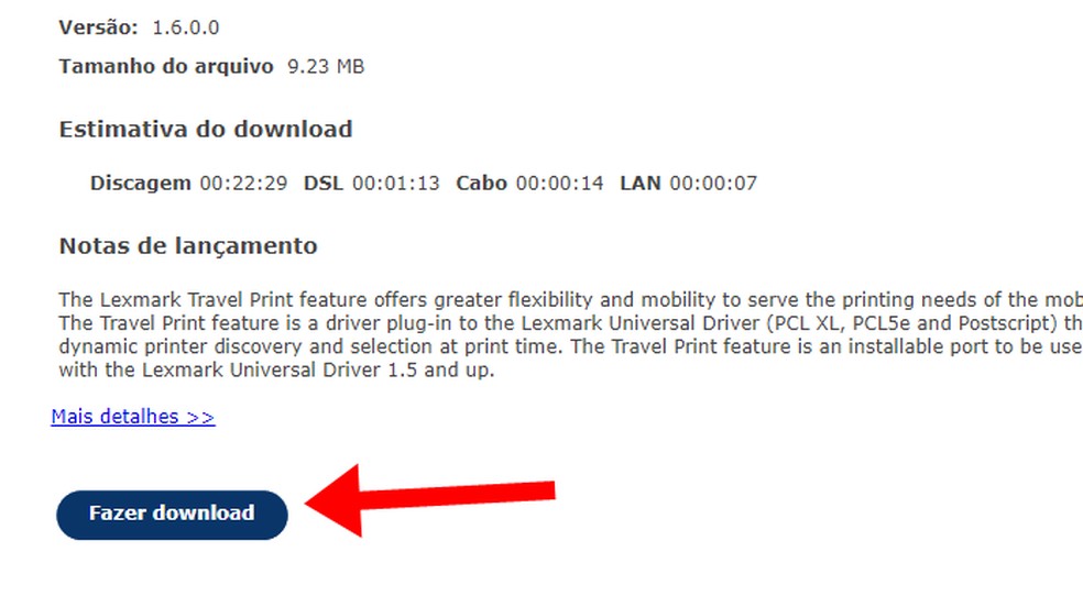 Como baixar e instalar o driver da impressora Lexmark E120