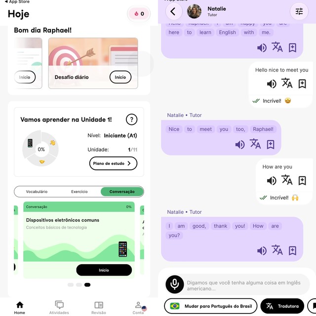 11 melhores apps para aprender inglês e outros idiomas usando IA