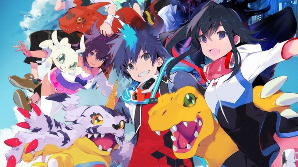 Novos posters da próxima série de Digimon confirmam o retorno do elenco  original