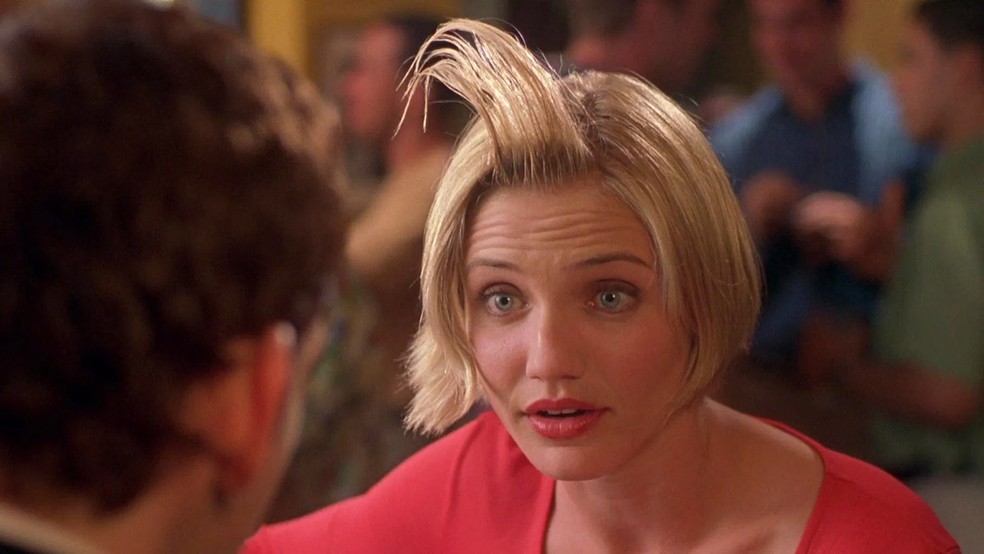 A cena do gel de cabelo é um dos momentos mais constrangedores do longa Quem Vai Ficar com Mary? — Foto: Reprodução/The Movie Database