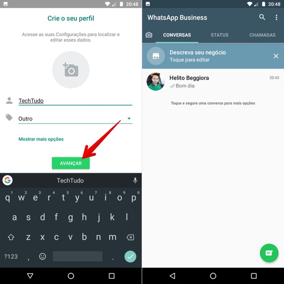Como mudar o WhatsApp para conta comercial (WhatsApp Business)