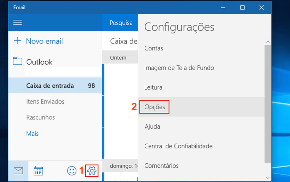 Como Configurar A Resposta Automática No App Email Do Windows 10 2978