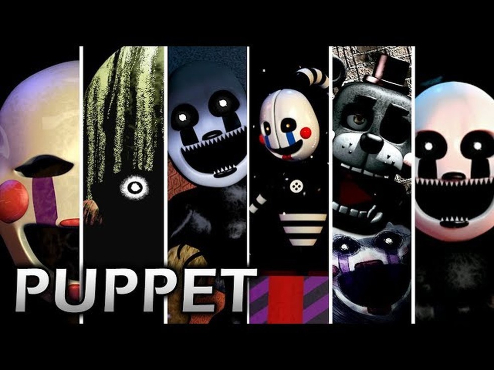 Diferentes versões de Puppet — Foto: DarkTaurus/YouTube