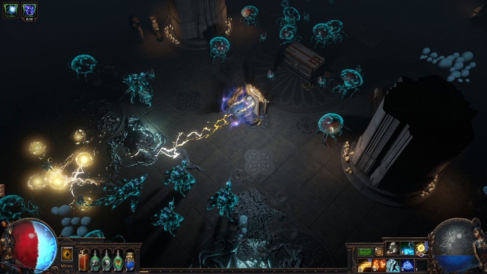 Path of Exile é um RPG de ação com gameplay semelhante à Diablo que deverá agradar fãs do gênero — Foto: Reprodução/Steam