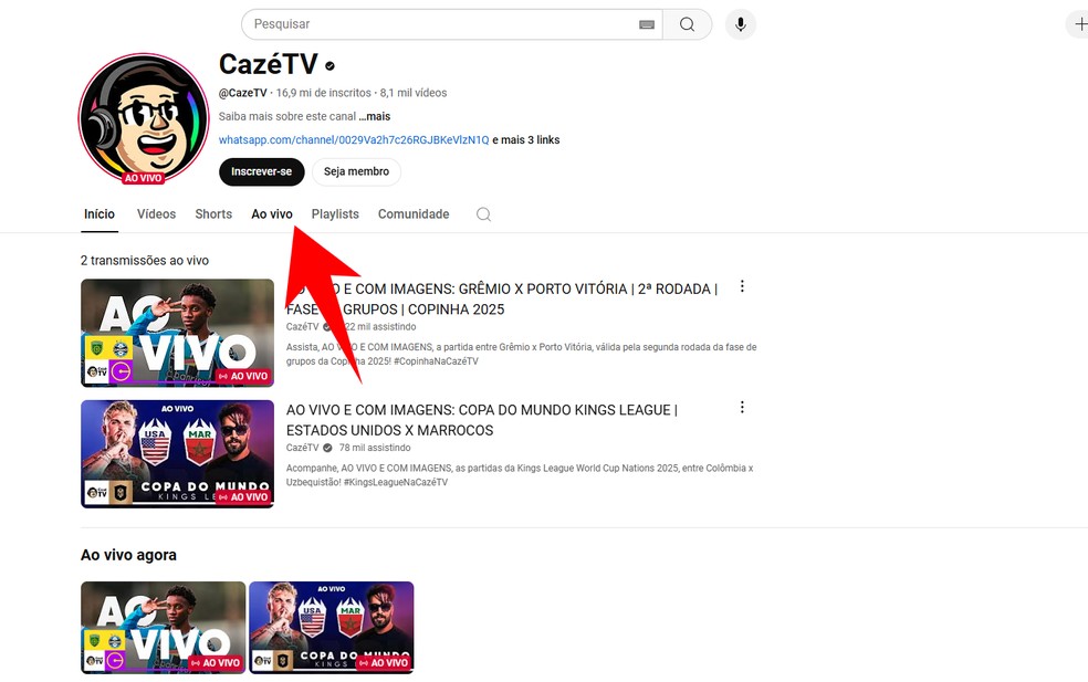  Reprodução/Rodrigo Fernandes