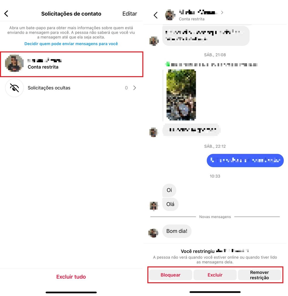 Instagram: 3 coisas que acontecem quando você restringe alguém no app