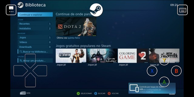 Como jogar DotA 2 no celular com o Steam Link