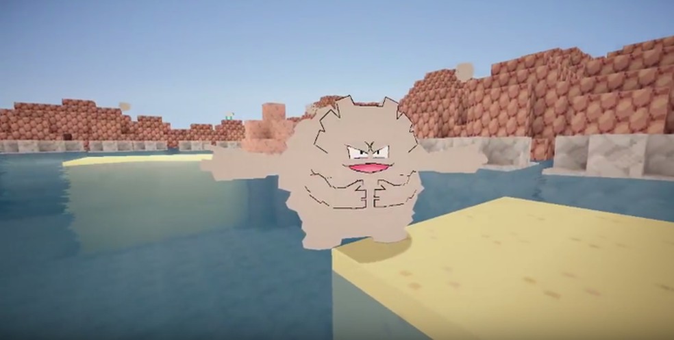 Um jogo de Pokémon baseado em Minecraft?