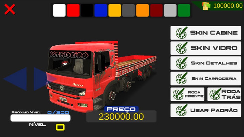 Desenho de caminhão – Volvo VM em 3D