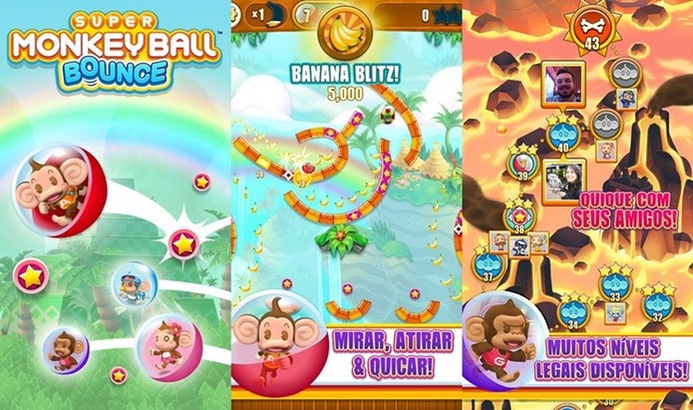 Game casual traz de volta os personagens divertidos de Super Monkey Ball (Foto: Divulgação) — Foto: TechTudo