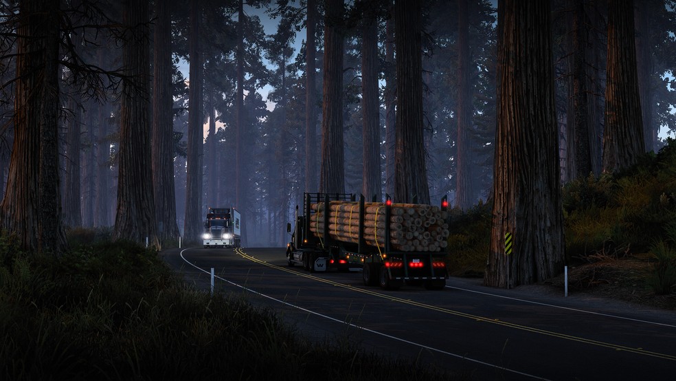 Explore as estradas dos Estados Unidos em American Truck Simulator — Foto: Reprodução/Steam