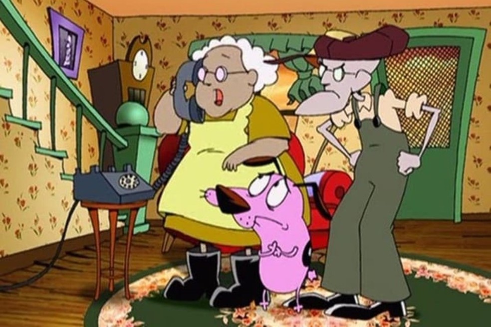 Quem não lembra do medroso Coragem, o Cão Covarde? — Foto: Reprodução/IMDb