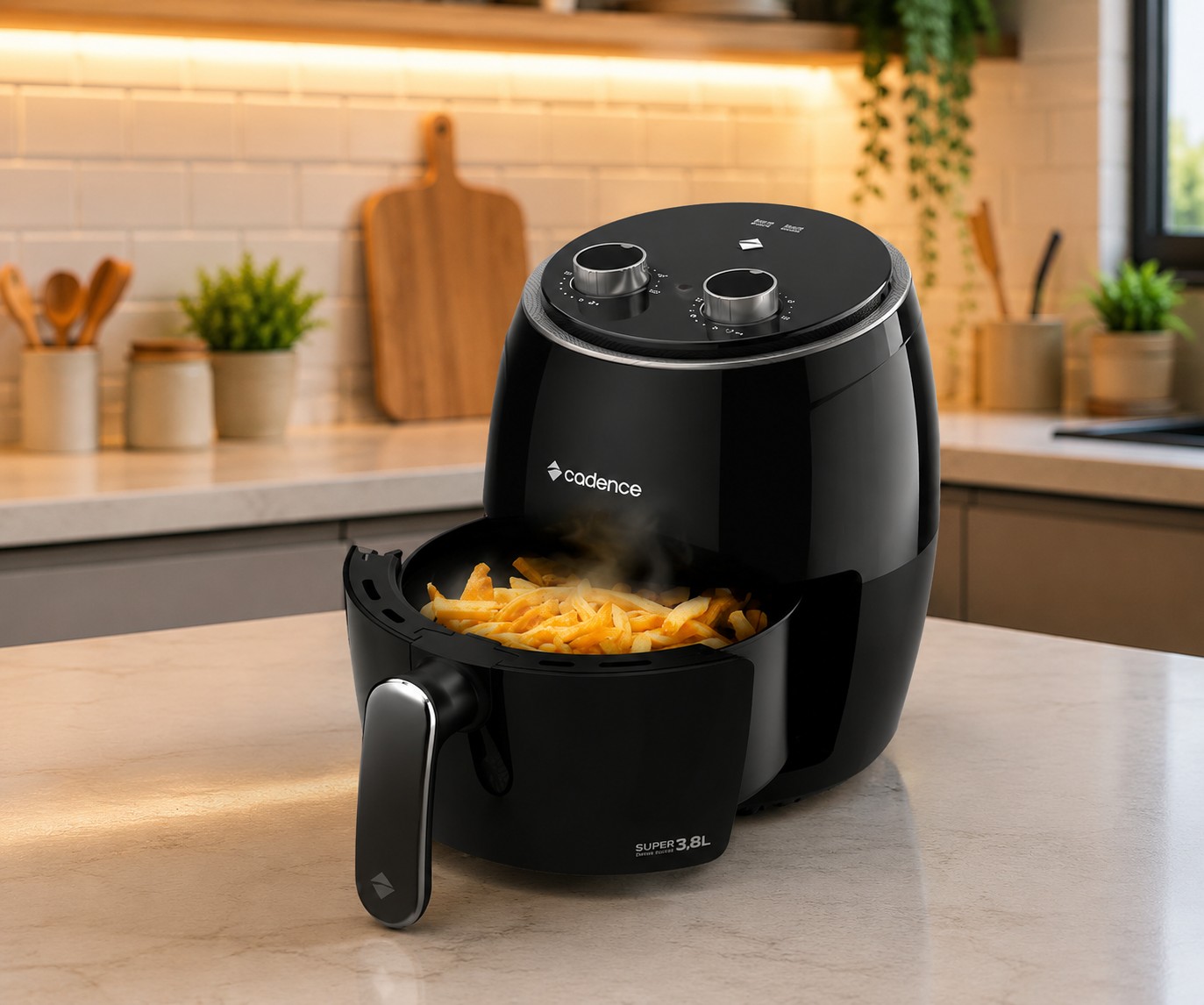 Air Fryer mais barata do Magalu custa R$ 113 e tem análise de 4,9 estrelas