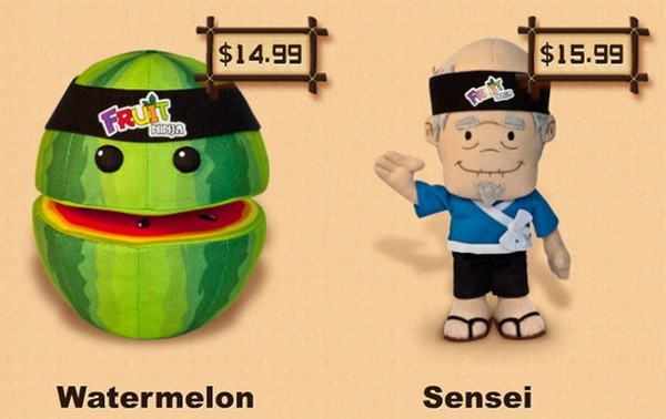 Criadores de Fruit Ninja agora também vão rolar na grana com venda de  bonecos de pelúcia - MacMagazine