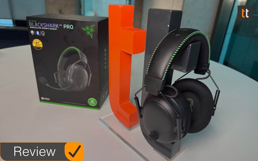 新品未開封 Razer BlackShark V3 Pro ブラック Razer Blackshark V3 Pro tem preço alto, mas entrega o prometido