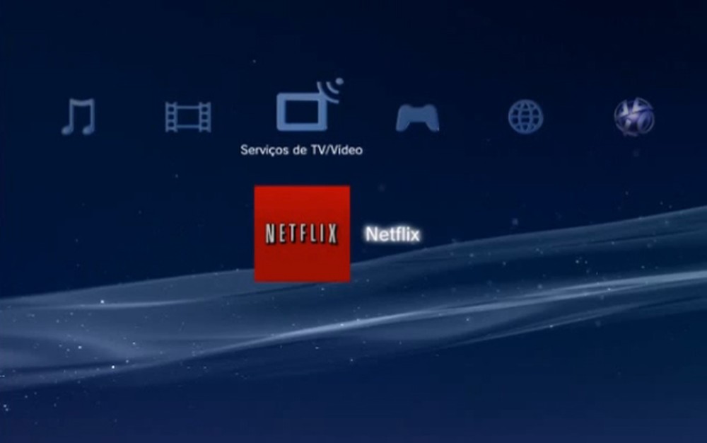 Como usar a Netflix no PS3