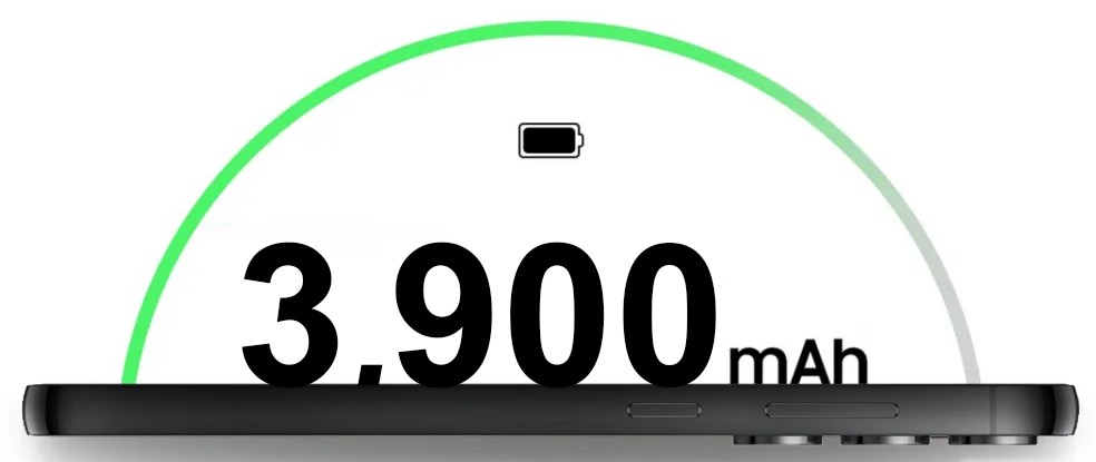 Galaxy S23 conta com uma bateria de 3.900 mAh — Foto: Divulgação/Samsung. Editado por Willian Rodrigues