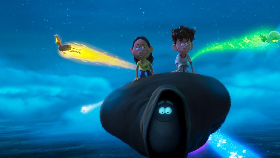 Orion é um garoto que faz amizade com seu maior medo, a escuridão — Foto: Divulgação/Netflix
