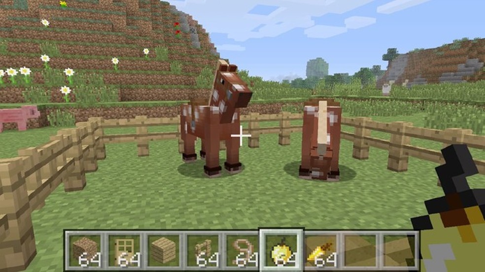 Como reproduzir cavalos em Minecraft