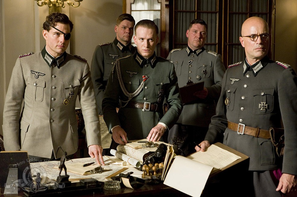 Lançado em 2008, Operação Valquíria é baseado na história do coronel Claus von Stauffenberg durante a Segunda Guerra Mundial — Foto: Divulgação/MGM