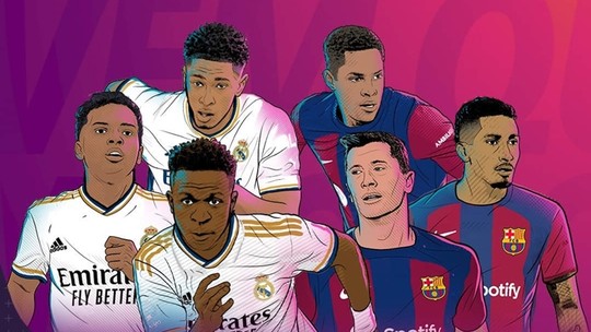 Real Madrid x Barcelona ao vivo: horário e onde ver jogo da La Liga