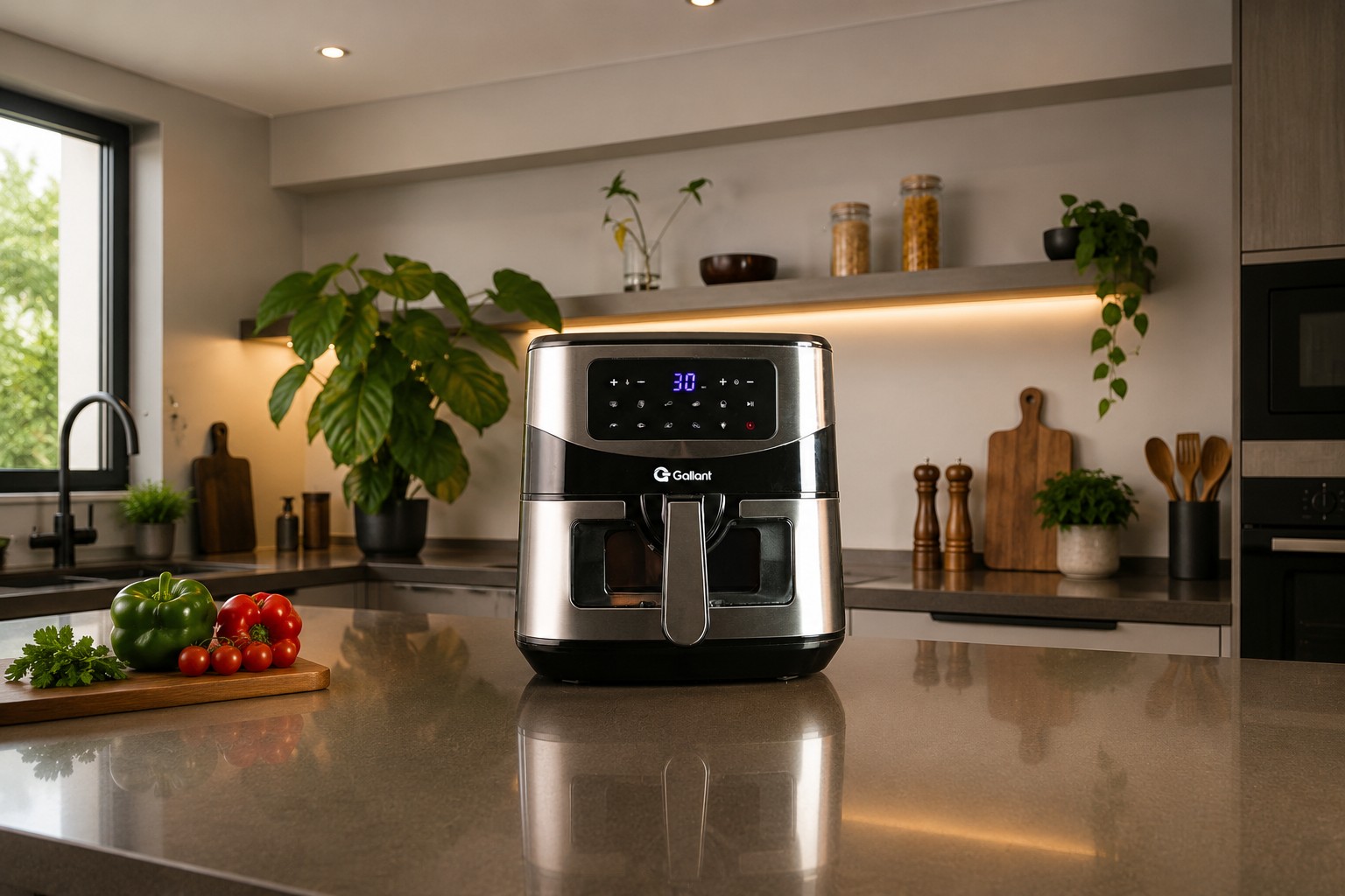 Air fryer digital de 7,5 L está saindo por menos de R$ 300 no Magalu