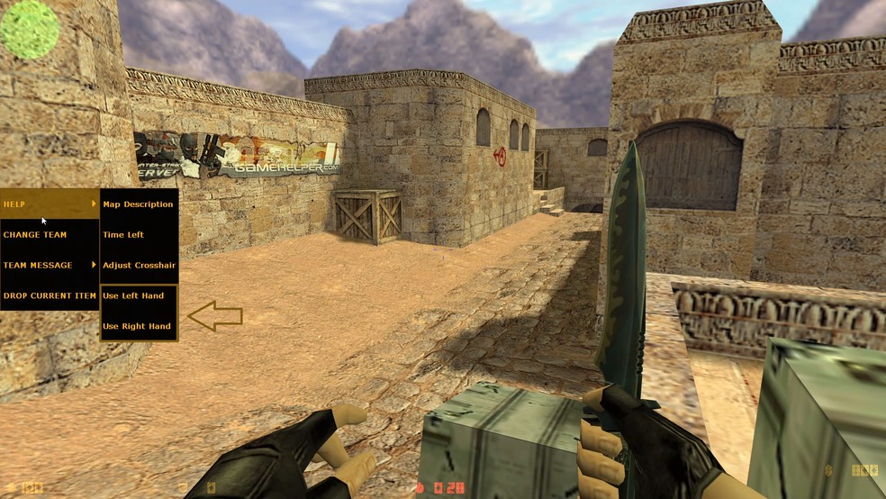 CS 1.6: Como Mudar Arma Para Mão Esquerda Ou Direita
