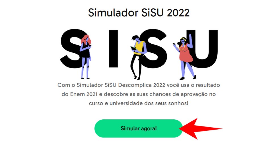 Simulador SISU 2022 → Me Salva, Descomplica, Stoodi e Geekie Games